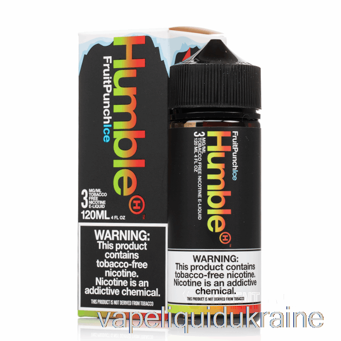 Vape Ukraine ICE Fruit Punch - Humble Juice Co - 120mL 3mg